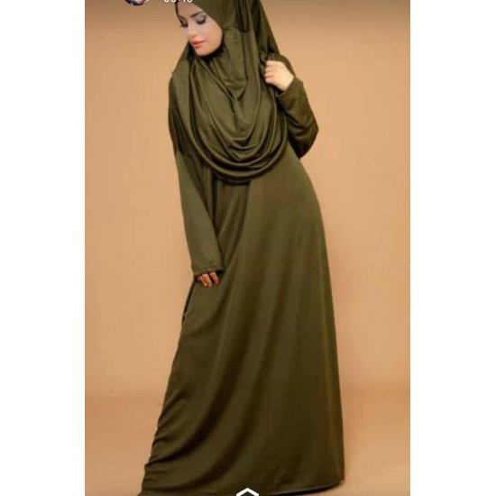 One Piece Prayer Green Dress 