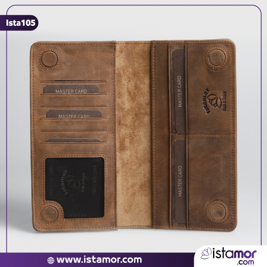 ista 105 leather wallets 2 colors